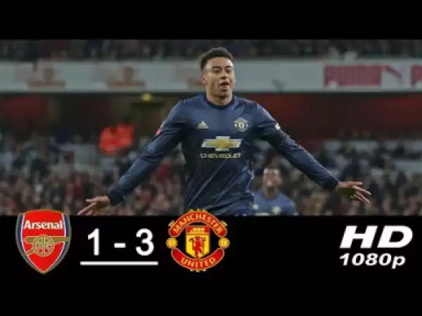 Arsenal vs Manchester United 1-3 All Goals & Highlights FA CUP 25/01/2019 HD